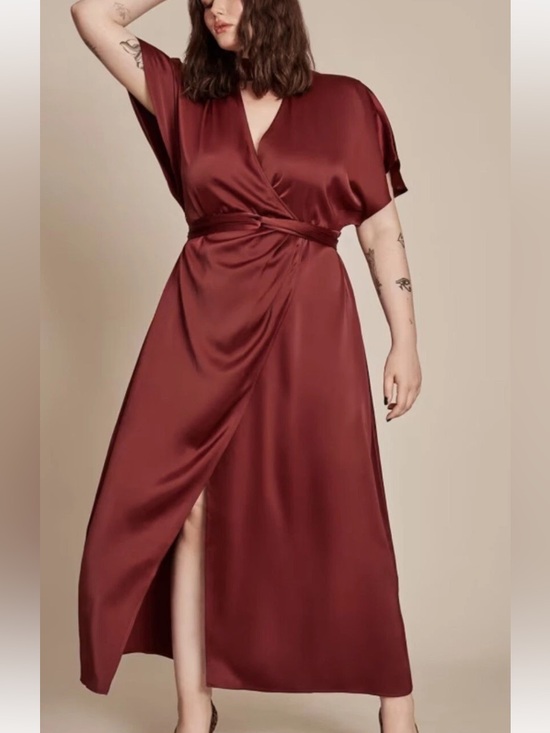 NWT 11•Honore Precious Midi/Maxi Dress Plus Size Size 16 - Picture 5 of 11